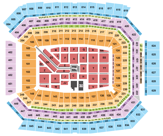 Lucas Oil Stadium Royal Rumble Seating Chart